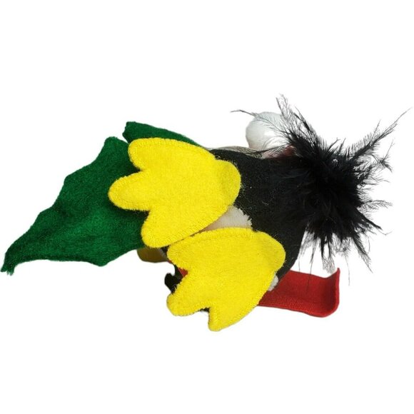 2009 Annalee Christmas Penguin Holly Berry Red Scarf Santa Hat Holiday Retired - Picture 8 of 13